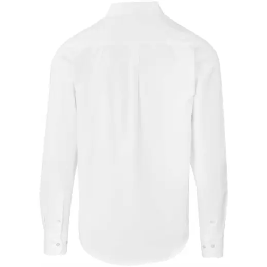 Mens Long Sleeve Nottingham Shirt White Back